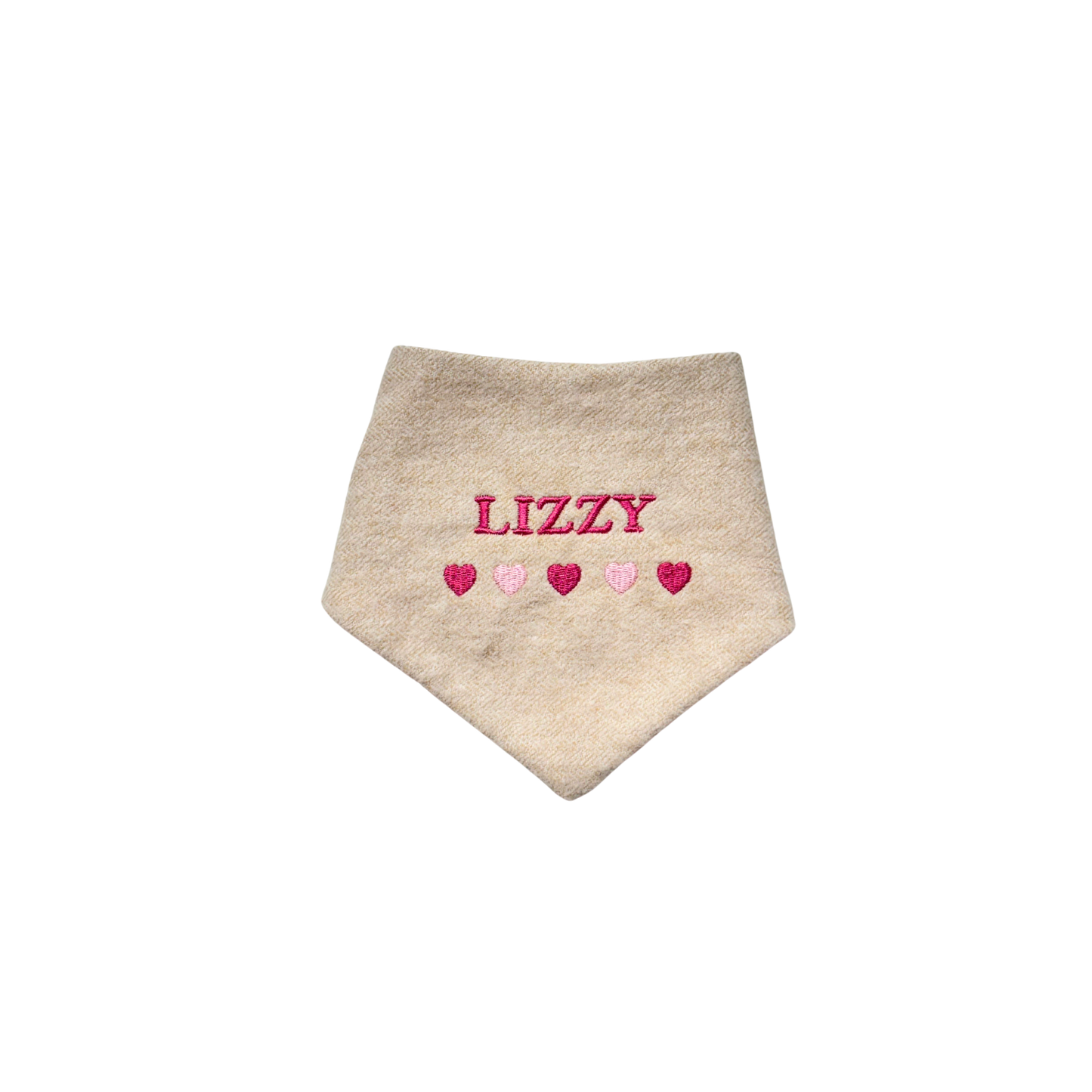 Personalized Pink Hearts