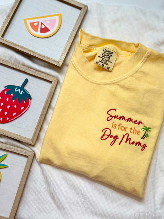 Dog Mom Summer- Sunny Yellow