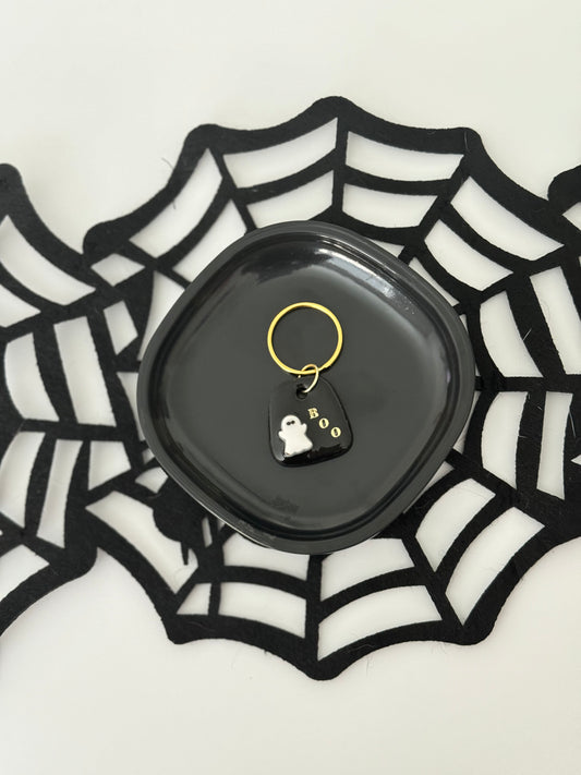 Small Boo Pet ID Tag